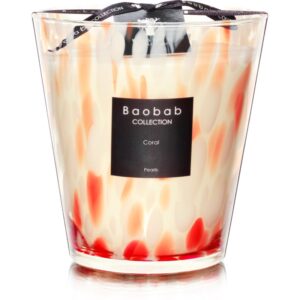 Baobab Collection Pearls Coral lumânare parfumată 16 cm-Țena