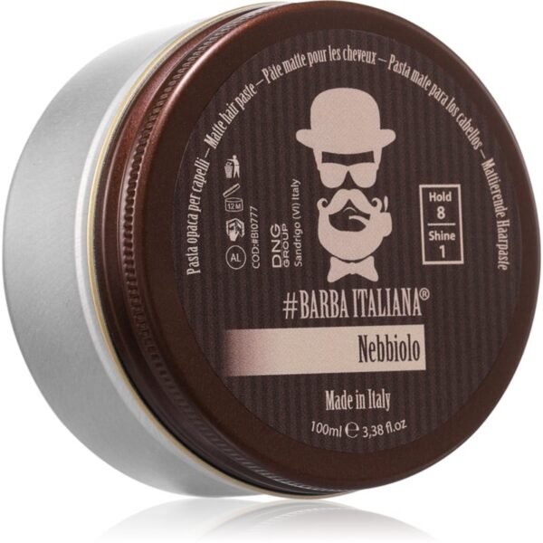 Barba Italiana Nebbiolo gel modelator pentru coafura pentru păr 100 ml-Țena