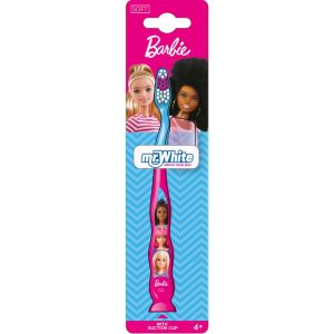 Barbie Mr.White periuțe de dinți cu ventuză pentru copii 4+ 1 buc-Țena