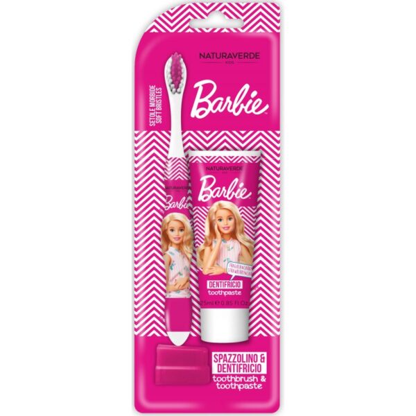 Barbie Oral Care Set set pentru îngrijirea dentară pentru copii-Țena
