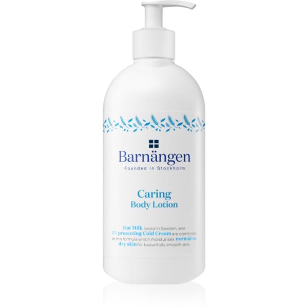 Barnängen Caring lapte de corp pentru piele normala si uscata 400 ml-Țena