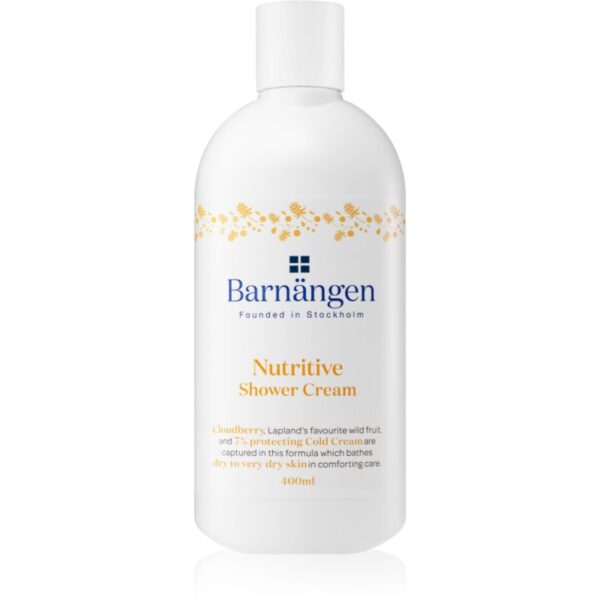 Barnängen Nutritive cremă pentru duș pentru pielea uscata sau foarte uscata 400 ml-Țena