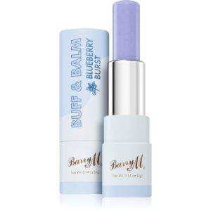 Barry M Buff & Balm balsam pentru netezirea buzelor pentru volum culoare Blueberry Burst 4 ml-ro
