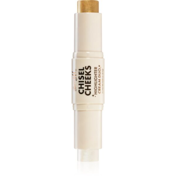 Barry M Chisel Cheeks Stick Strălucire duo culoare Silver/Gold 6
