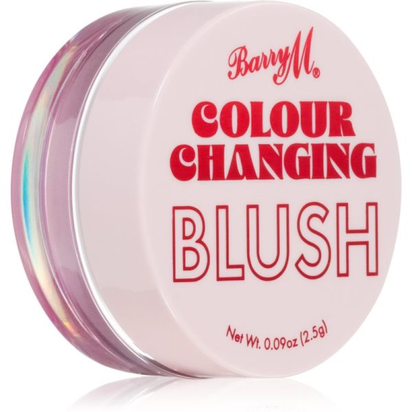 Barry M Colour Changing blush culoare Cherub 2.5 g-Țena