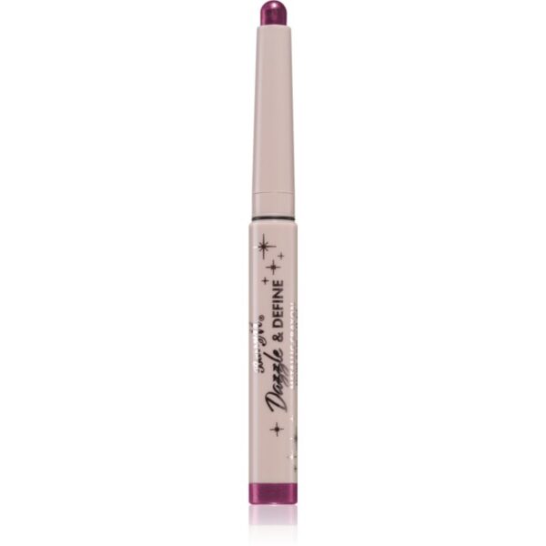 Barry M Dazzle & Define Metallic Crayon creion pentru ochi culoare Orchid Flower 1