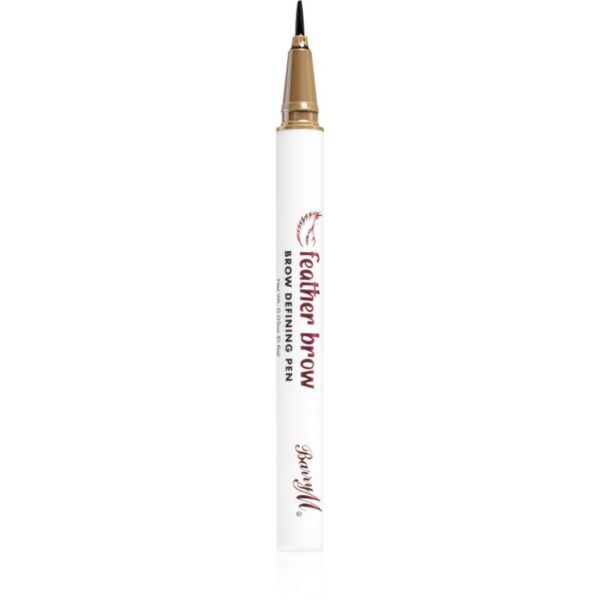 Barry M Feather Brow Defining Pen creion pentru sprancene culoare Light 1