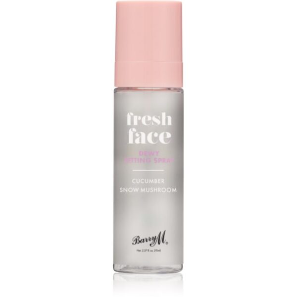 Barry M Fresh Face spray pentru fixare Cucumber & Snow Mushroom 70 ml-ro