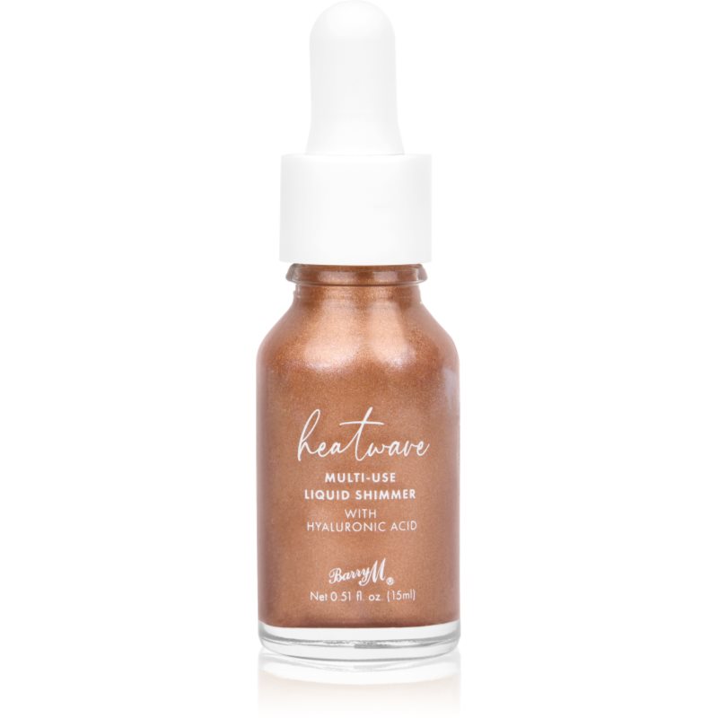 Barry M Heatwave iluminator lichid cu picurător culoare Fiery 15 ml-Țena