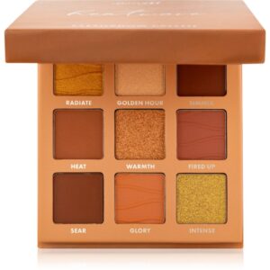 Barry M Heatwave paletă cu farduri de ochi 9x1.5 g-Țena