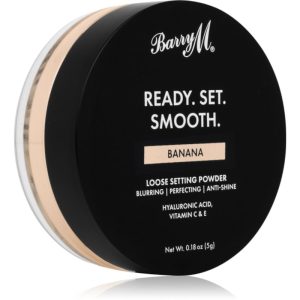 Barry M Ready Set Smooth pudra pulbere matifianta culoare Banana 5 g-Țena