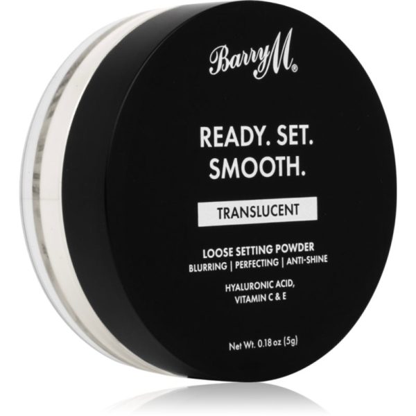 Barry M Ready Set Smooth pudra pulbere matifianta culoare Translucent 5 g-Țena