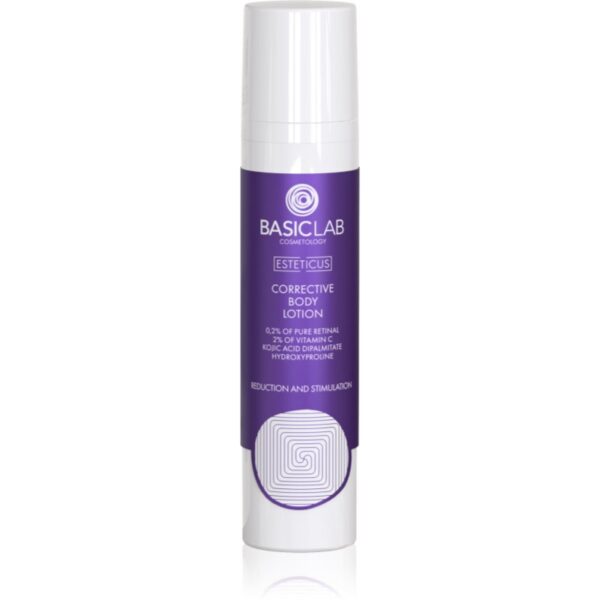 BasicLab Cosmetology Esteticus cremă corectoare de noapte pentru corp 0.2% Pure Retinal 100 ml-Țena