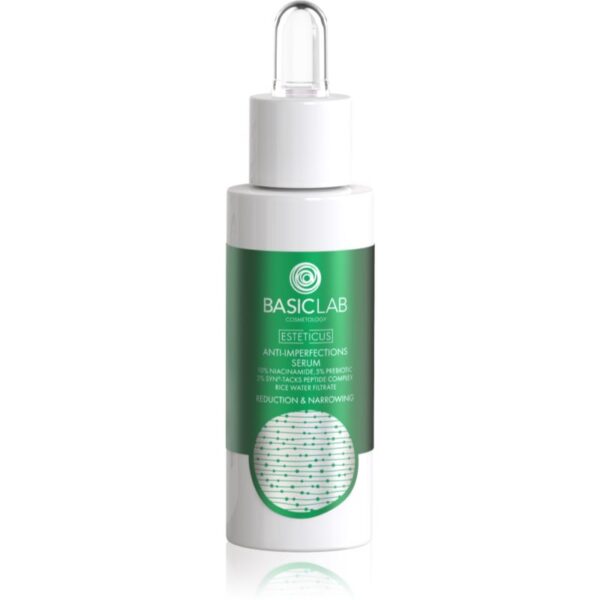 BasicLab Cosmetology Esteticus ser cu textura fina impotriva imperfectiunilor pielii 10% Niacinamide 30 ml-Țena
