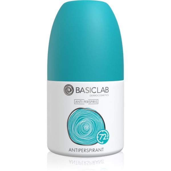 BasicLab Dermocosmetics Anti-Perspiris Antiperspirant cu rolă împotriva transpirației excesive 72 ore 60 ml-Țena