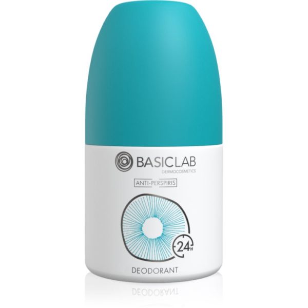 BasicLab Dermocosmetics Anti-Perspiris Deodorant roll-on cu protectie 24h 60 ml-Țena