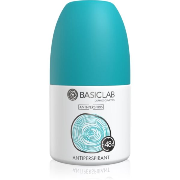 BasicLab Dermocosmetics Anti-Perspiris antiperspirant roll-on cu o eficienta de 48 h 60 ml-Țena