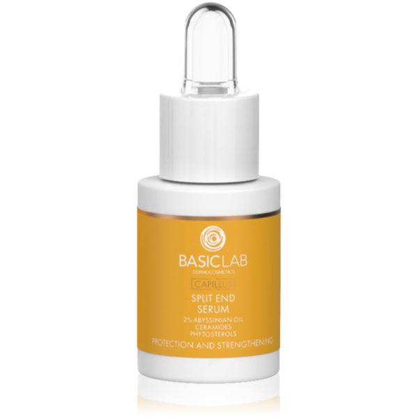 BasicLab Dermocosmetics Capillus ser ulei pentru varfuri despicate 15 ml-Țena
