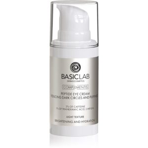 BasicLab Dermocosmetics Complementis cremă ușoară pentru zona ochilor împotriva ridurilor și a cearcănelor întunecate 15 ml-Țena
