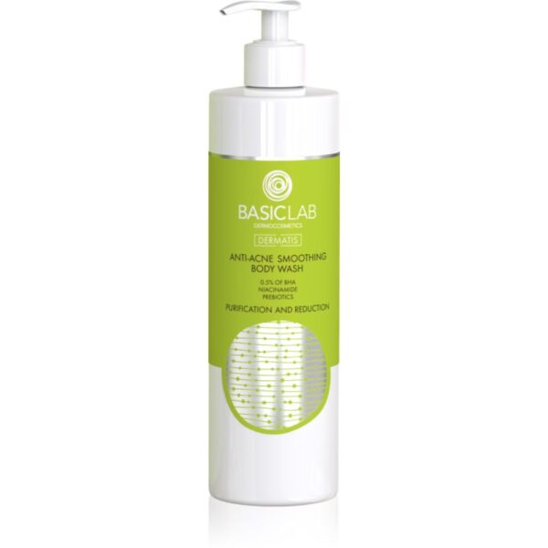 BasicLab Dermocosmetics Dermatis Gel de dus pentru curatare impotriva acneei 300 ml-ro