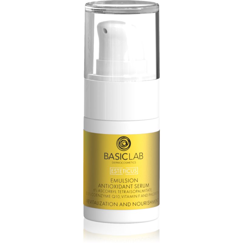BasicLab Dermocosmetics Esteticus emulsie de fata revitalizanta cu efect antioxidant 15 ml-ro