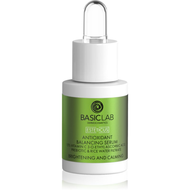 BasicLab Dermocosmetics Esteticus ser cu efect iluminator cu efect antioxidant 15% Vitamin C 15 ml-ro