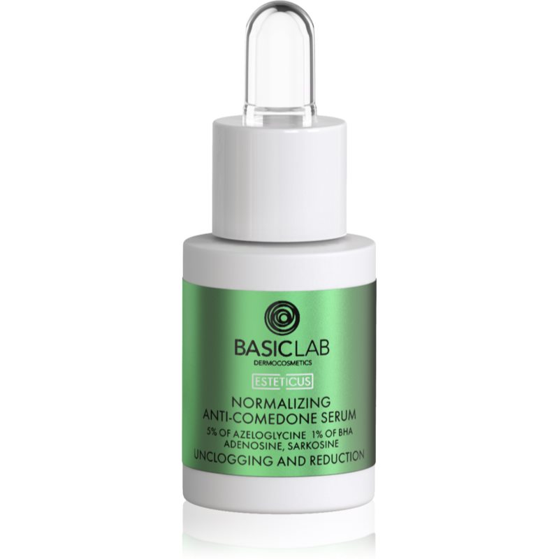 BasicLab Dermocosmetics Esteticus ser pentru minimizarea porilor impotriva punctelor negre 15 ml-ro