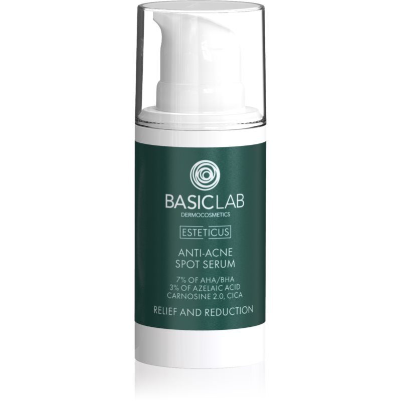 BasicLab Dermocosmetics Esteticus tratament topic pentru acnee Cu AHA Acizi 15 ml-ro