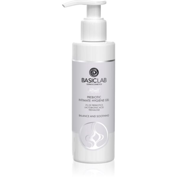 BasicLab Dermocosmetics Intimis gel calmant pentru igiena intima cu probiotice 300 ml-ro
