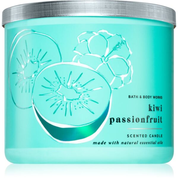 Bath & Body Works Aloha Kiwi Passionfruit lumânare parfumată 411 g-ro