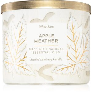 Bath & Body Works Apple Weather lumânare parfumată 411 g-ro
