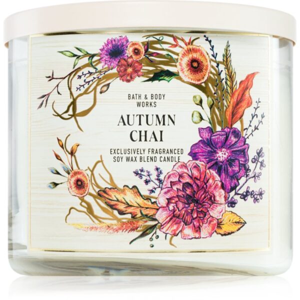 Bath & Body Works Autumn Chai lumânare parfumată 411 g-ro