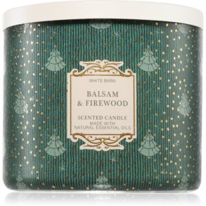 Bath & Body Works Balsam & Firewood lumânare parfumată 411 g-Țena