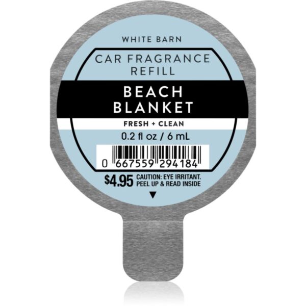 Bath & Body Works Beach Blanket parfum pentru masina rezervă 6 ml-ro