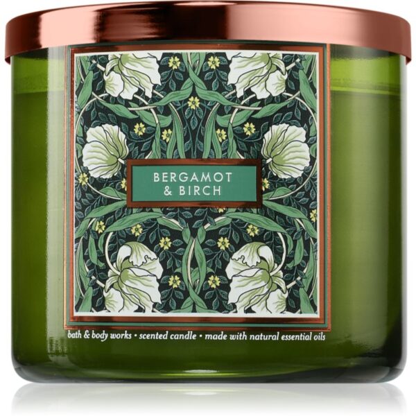 Bath & Body Works Bergamot & Birch lumânare parfumată 411 g-ro