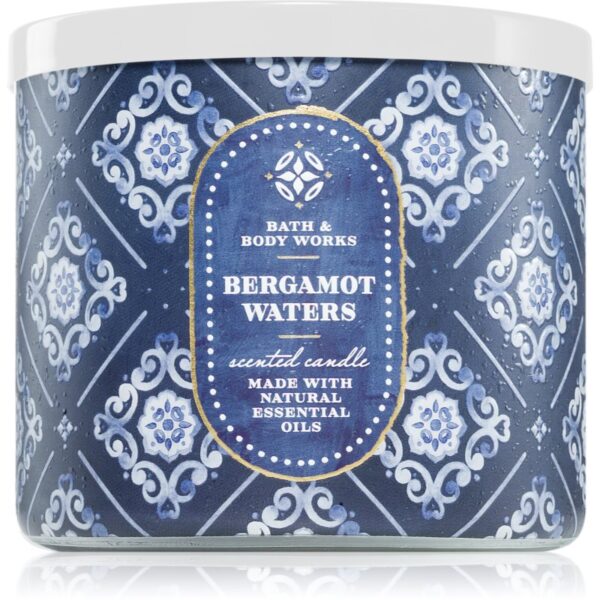 Bath & Body Works Bergamot Waters lumânare parfumată 411 g-Țena