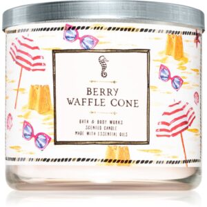 Bath & Body Works Berry Waffle Cone lumânare parfumată 411 g-Țena