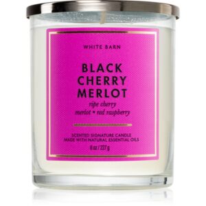 Bath & Body Works Black Cherry Merlot lumânare parfumată 227 g-ro