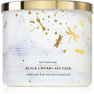 Bath & Body Works Black Cherry Seltzer lumânare parfumată 411 g-ro
