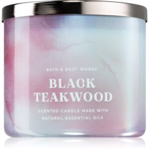 Bath & Body Works Black Teakwood lumânare parfumată 411 g-ro
