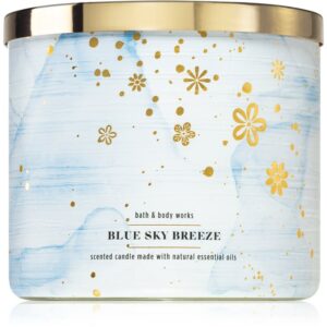 Bath & Body Works Blue Sky Breeze lumânare parfumată 411 g-ro