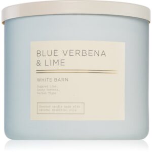 Bath & Body Works Blue Verbena & Lime lumânare parfumată 411 g-ro
