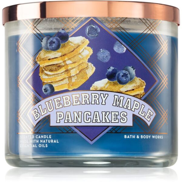 Bath & Body Works Blueberry Maple Pancakes lumânare parfumată II. 411 g-ro