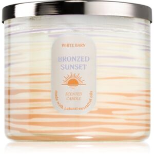 Bath & Body Works Bronzed Sunset lumânare parfumată 411 g-ro