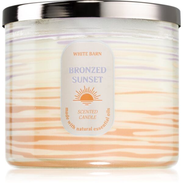 Bath & Body Works Bronzed Sunset lumânare parfumată 411 g-ro