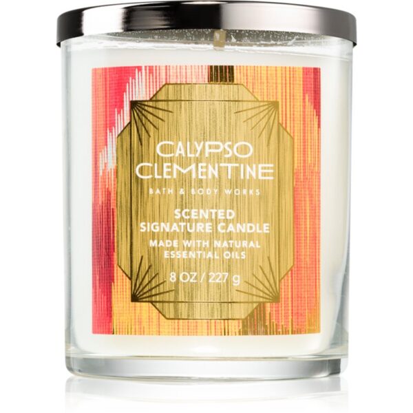 Bath & Body Works Calypso Clementine lumânare parfumată 227 g-ro