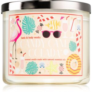 Bath & Body Works Candy Cane Colada lumânare parfumată 411 g-Țena