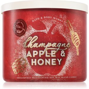 Bath & Body Works Champagne Apple & Honey lumânare parfumată 411 g-Țena