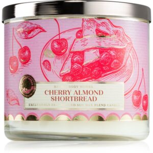 Bath & Body Works Cherry Almond Shortbread lumânare parfumată 411 g-Țena