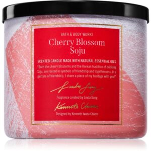 Bath & Body Works Cherry Blossom Soju lumânare parfumată 411 g-ro